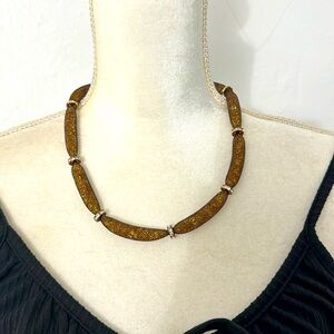 Bronze necklace